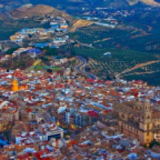 City of Jaén in Andalucia, Spain